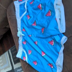 JJ Malibu Watermelon Short Shorts - Large